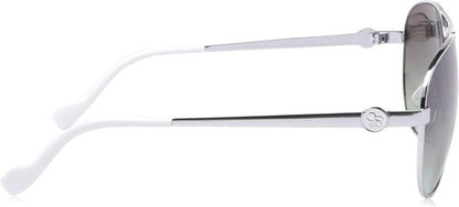Women's J5596 Stylish Metal Aviator Pilot Sunglasses with Uv400 Protection. Glam Gifts for Her, 60 Mm