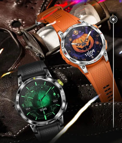 LIGE GPS 100+ Sport Modes Smart Watch Men Compass Military With LED Flashlight Bluetooth Call Sport Tracker IP68 Waterproof Smartwatch For Women Android IOS
