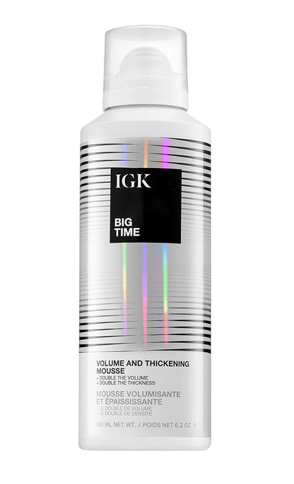 Big Time Volume Hair Mousse | Volume + Thickening + Lightweight Formula | 6.2 Oz