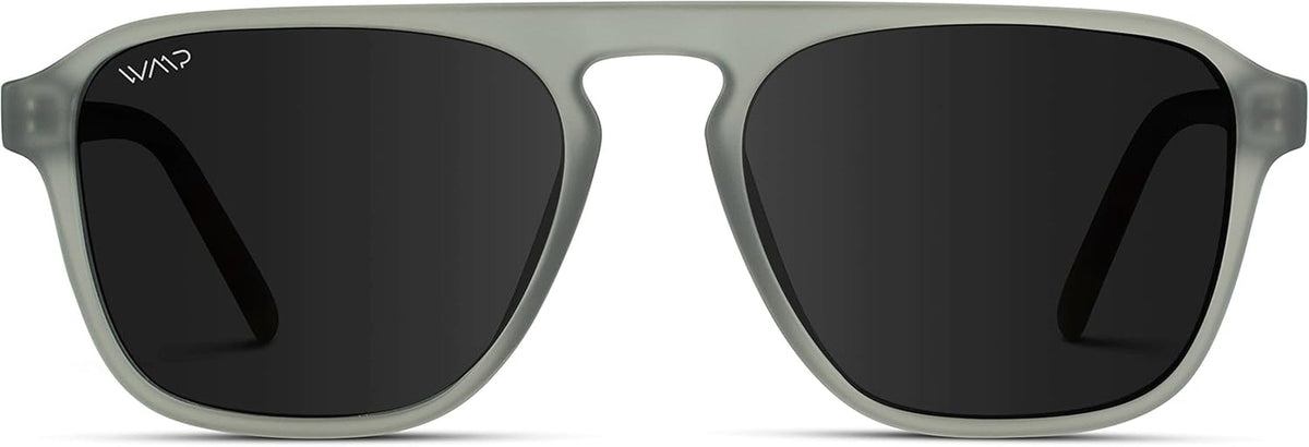 Polarized Modern Aviator One-Bridge Square Mens Sunglasses