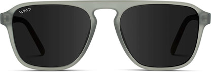 Polarized Modern Aviator One-Bridge Square Mens Sunglasses
