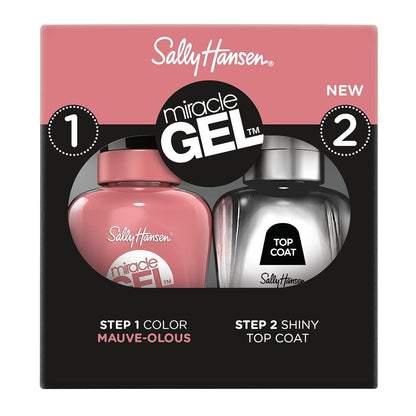 Miracle Gel Nail Polish, Shade Sheer Happiness 187 (Packaging May Vary)
