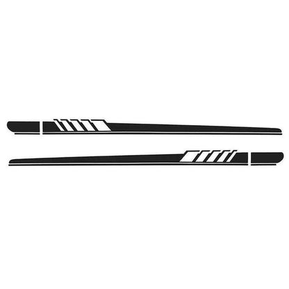 Car Sticker for Mercedes Benz Auto Racing Stripe Side Body DIY Decal Car Tuning Accessories