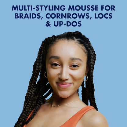 Manuka Honey & Yogurt Smooth & Hold Multi-Styling Hair Mousse for Nourishment 7.5 Oz