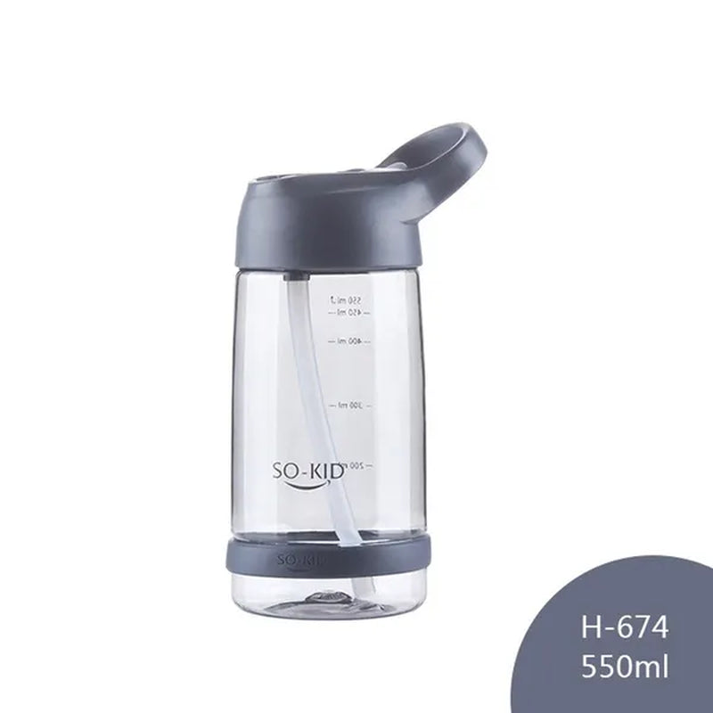 550/800/1000Ml Water Bottle with Straw, Portable Sports Shaking Bottle, Fitness Bottle, Children's Bottle, Baby Bottle