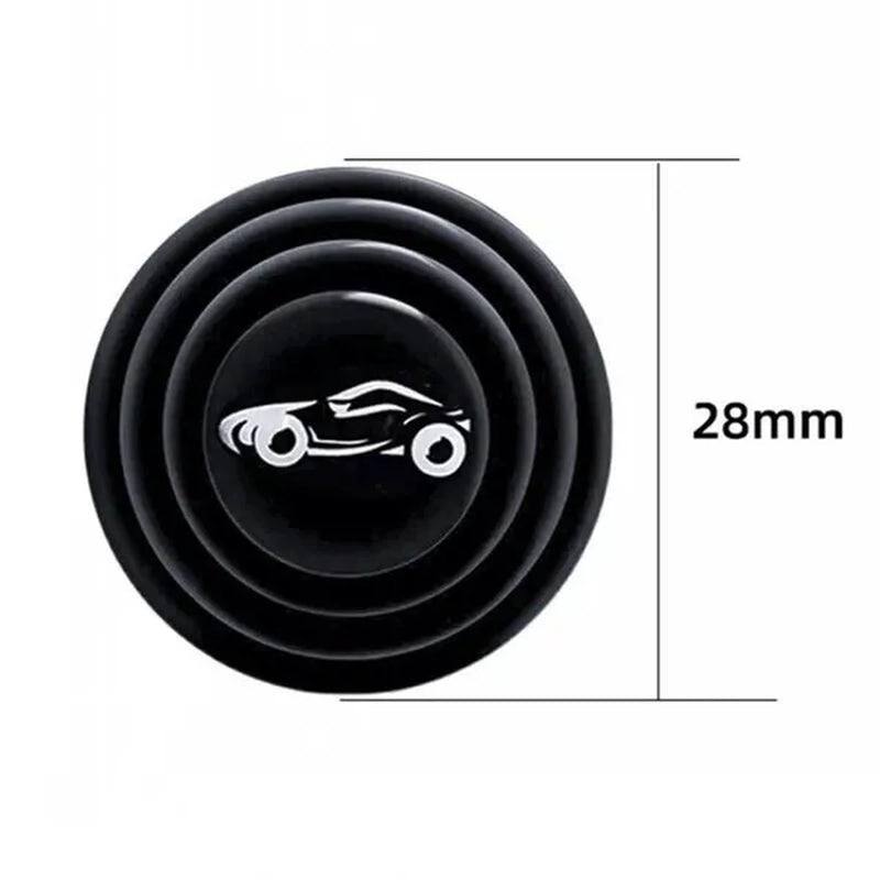 10Pcs Universal Car Door Shock Absorbing Gasket for Car Trunk Sound Insulation Protector Pad Thickening Cushion Stickers