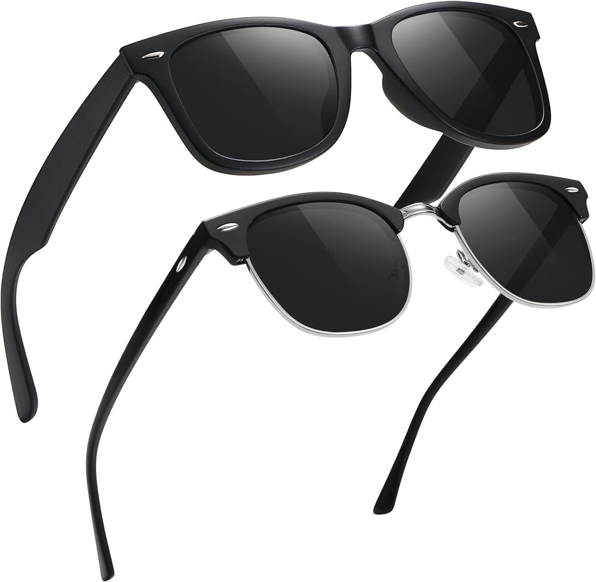 Polarized Sunglasses for Men Women Classic Retro Sun Glasses for Driving Fishing UV Protection