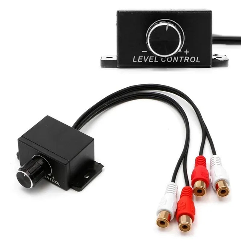 Car Audio Amplifier Bass Volume Control Knob