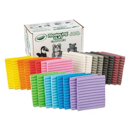 Crayola Modeling Clay Classpack, Assorted, 24 Lbs