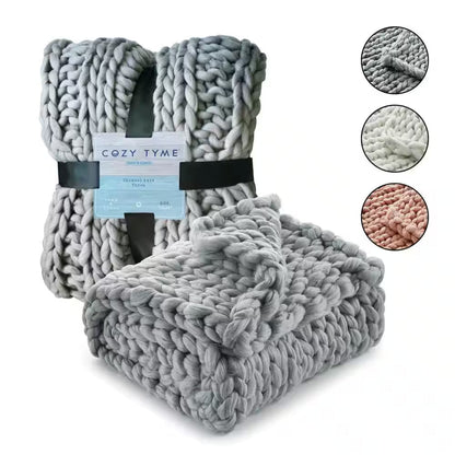 Berenice 40 In. X 60 In. Blush Throw Blanket Cozy 100% Polyester