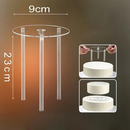 4/6/8/10inch Multi-layer Cake Stand Suspended Gasket Support Frame Round Dessert Support Spacer Piling Bracket Baking Tools