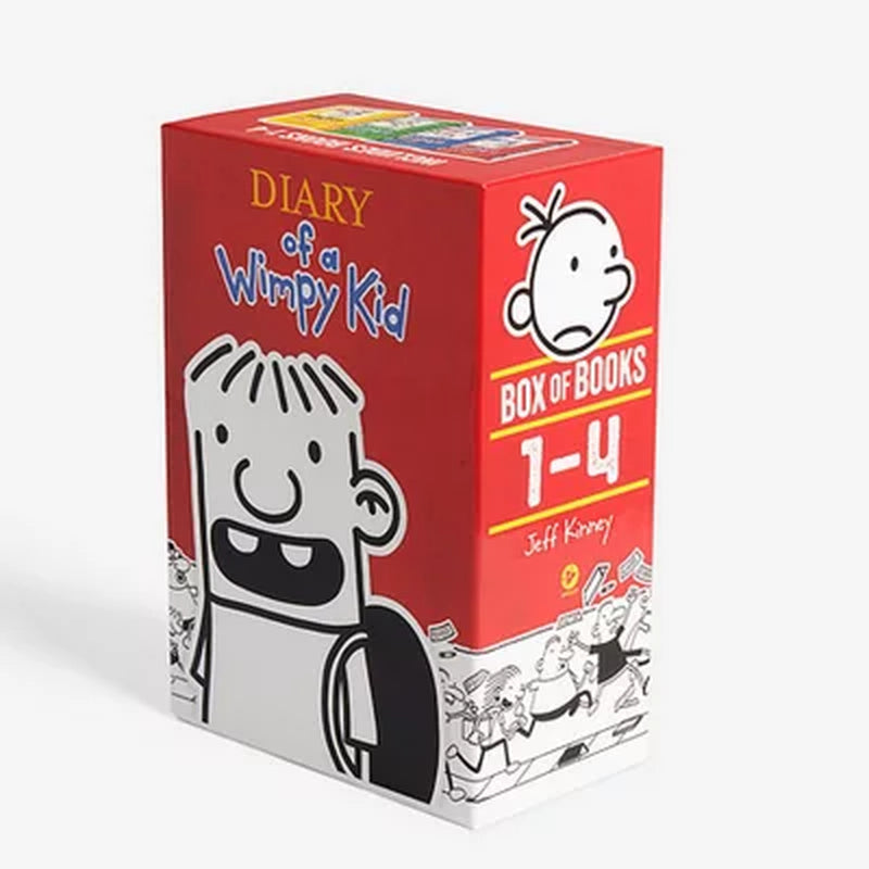 Diary of a Wimpy Kid Books 1-4 Box Set, Hardcover