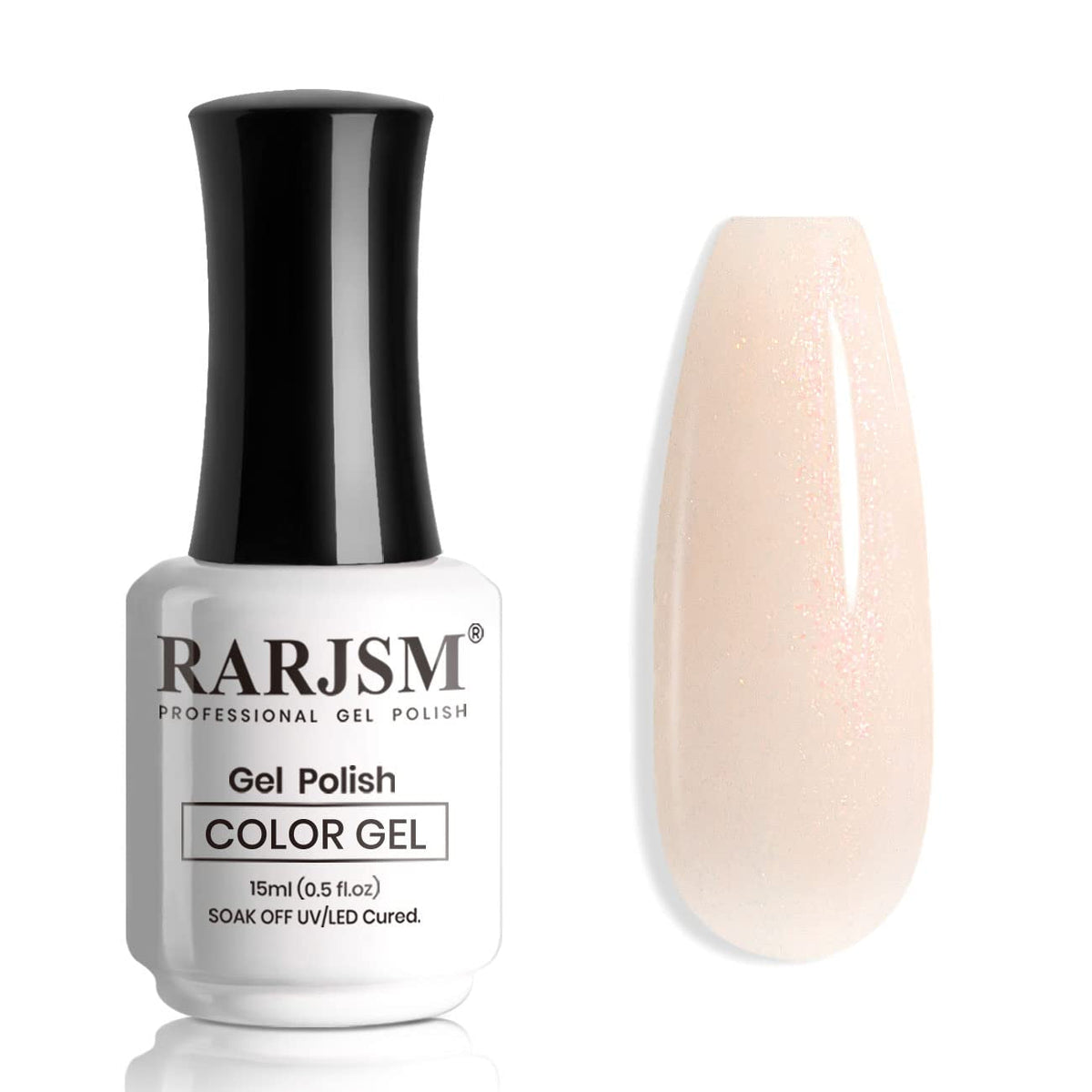 Nude Hot Pink Iridescent Gel Nail Polish Sheer Bright Neon Pink Glitter Jelly Gel Polish Neutral Shimmery Summer Color Sparkle Rainbow Pigment Gel 15ml Soak off Cured Need for Home Salon DIY