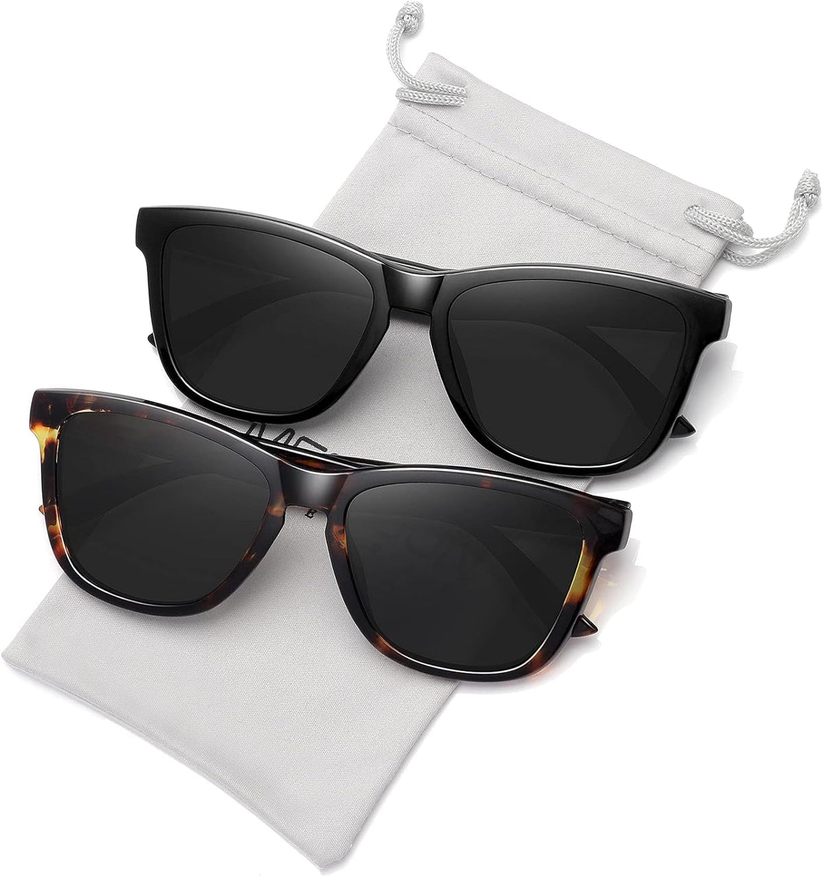 Polarized Sunglasses for Women Men Trendy Classic Retro Designer Style Fashion UV400 Protection