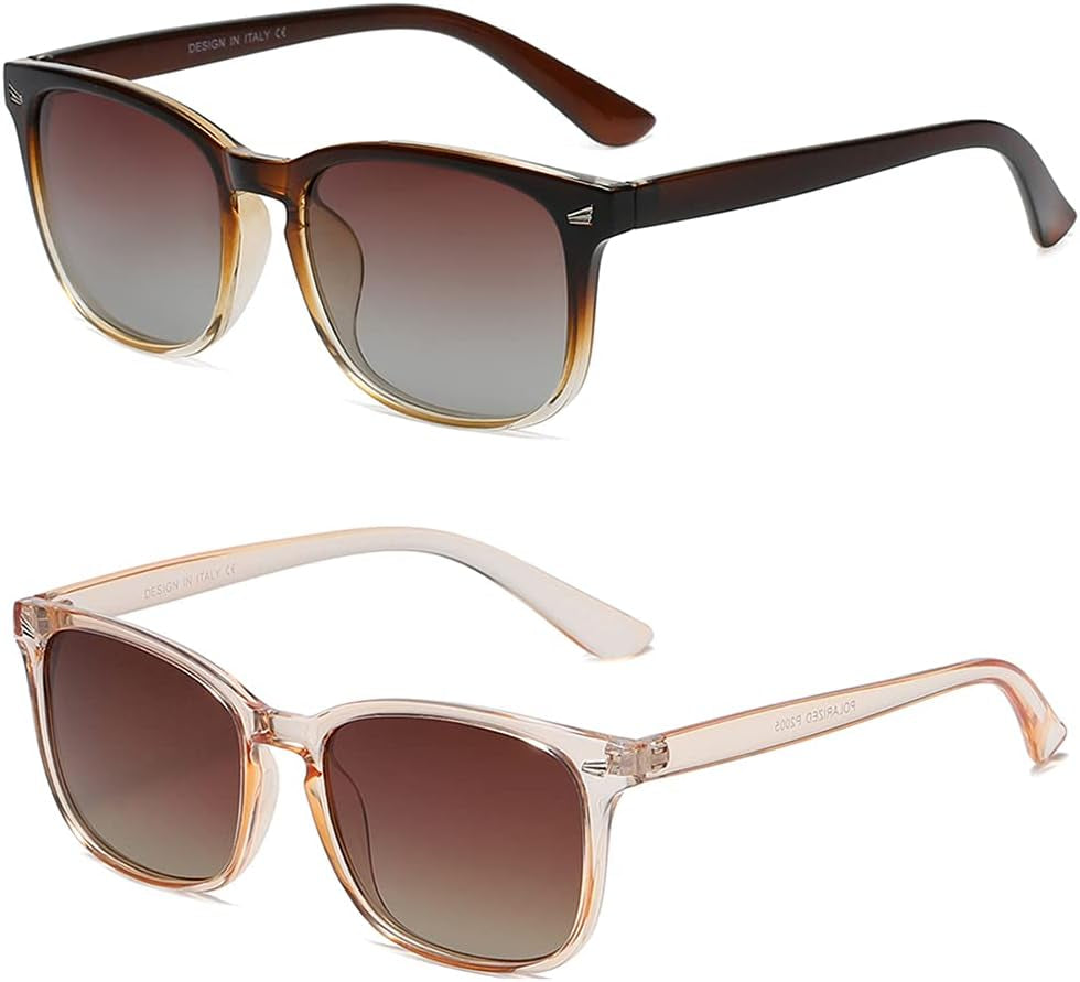 Polarized Sunglasses for Women Classic Retro Style UV400 Protection