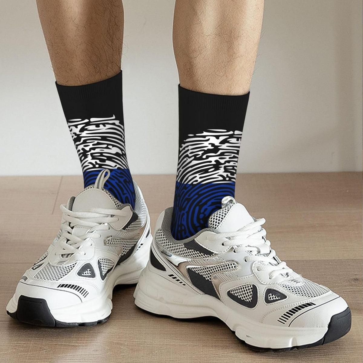 Russian Dna Russia Flag Crew Socks Summer Moisture Wicking Athletic Socks for Mens and Womens