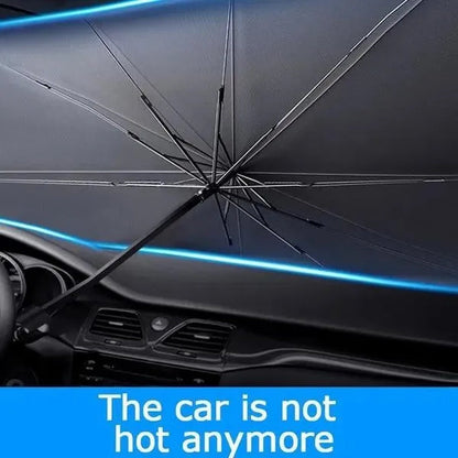 Car Sun Shade Protector Parasol Auto Front Window Sunshade Covers Car Sun Protector Interior Windshield Protection Accessories (Free Umbrella Bag)