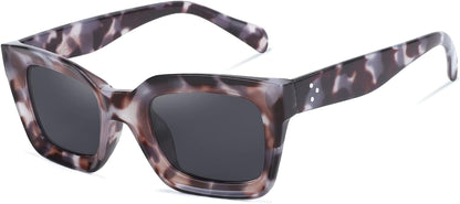 Classic Women Sunglasses Fashion Thick Square Sun Glasses Chunky Frame UV400 B2471