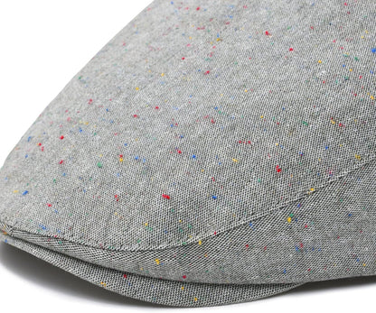 Men'S Cotton Ivy Gatsby Newsboy Hat Summer Driving Scally Cap Thin