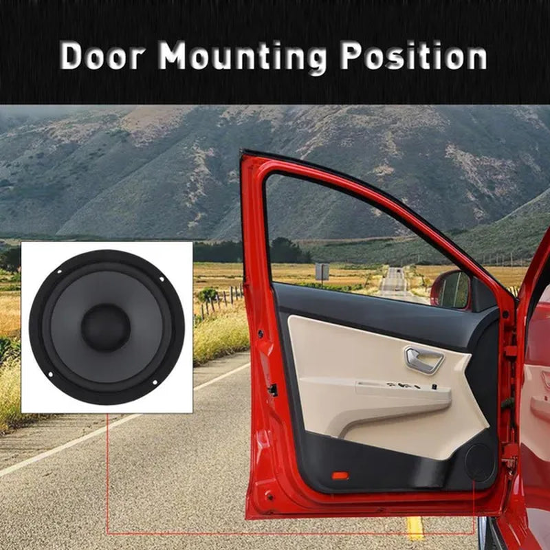 6 Inch 600W 2-Way Car Hifi Coaxial Speaker Vehicle Door Auto Audio Music Stereo Full Range Frequency Speakers