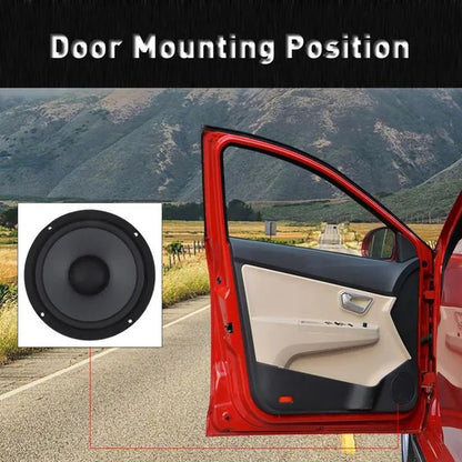 6 Inch 600W 2-Way Car Hifi Coaxial Speaker Vehicle Door Auto Audio Music Stereo Full Range Frequency Speakers