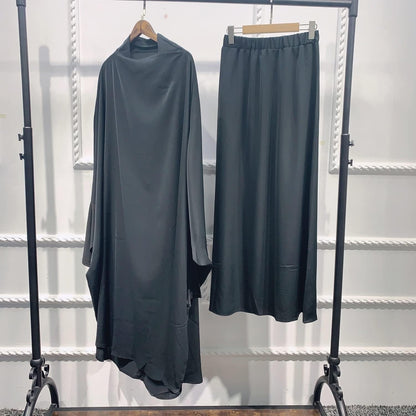 Women Muslim Dress Ramadan One Piece Prayer Garment Hijab Abaya Dubai Islam Robe African Turkey Caftan