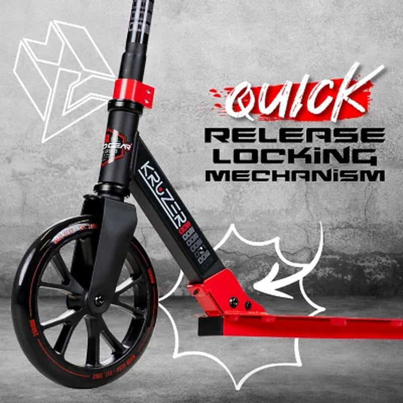 Madd Gear Kruzer Folding Height Adjustable Commuter Scooter