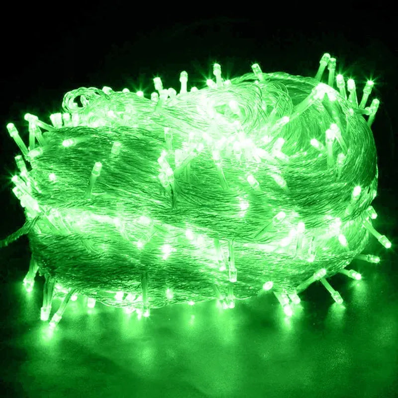 AC220V Chirstmas String Light 100 200 300 500 LEDS Fairy LED String Light Outdoor Waterproof 10M 20M 30M 50M String Light For Xmas Wedding Christmas Party Holiday