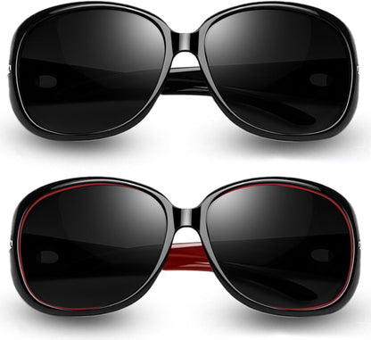 Big Sunglasses for Women Oversized Shades for Women Trendy Large Rectangle Sun Glasses UV Protection Sunnies
