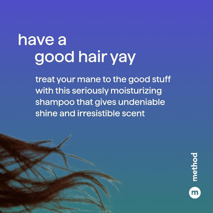 Moisturizing Shampoo, Simply Nourish with Shea Butter, Coconut, and Rice Milk Scent Notes, Paraben and Sulfate Free, 14 Oz (Pack of 1)