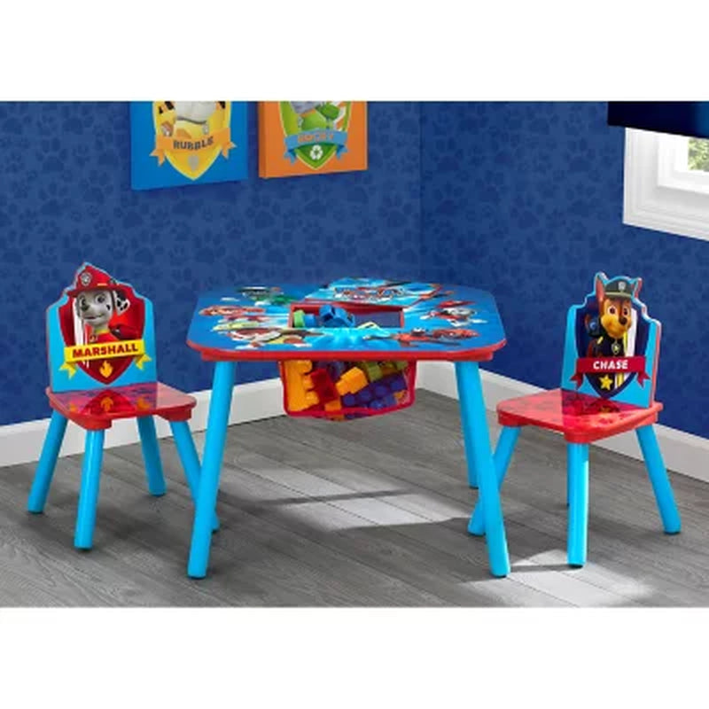 Nick Jr. PAW Patrol Table and Chair Set with Storage by Delta Children