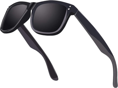 Polarized Sunglasses for Men Driving Sun glasses Shades 80's Retro Style Design Square
