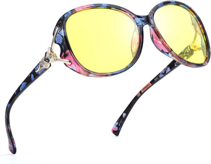 Sunglasses for Women Trendy Polarized Sunglasses Oversized Big Sun Glasses Ladies Shades UV Protection