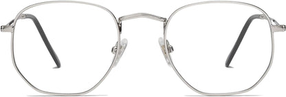 Small Blue Light Blocking Glasses Hexagonal Eyeglasses Frame Anti Blue Ray Glasses One and Only SJ5036