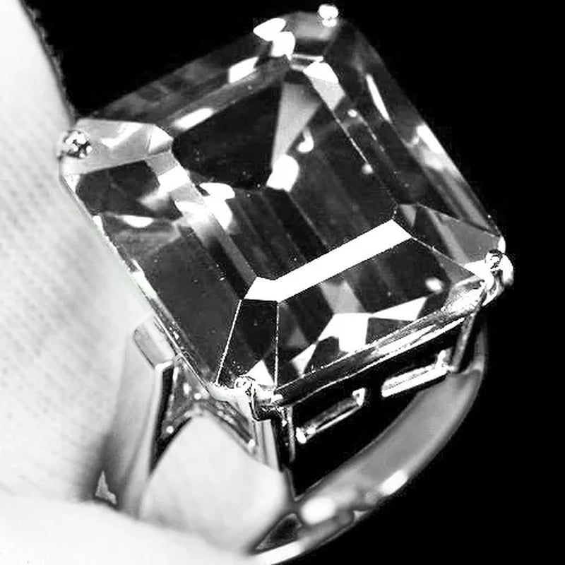 Natural Green Emerald Birthstone Bride Wedding Engagement Ring Size 6 7 8 9 10