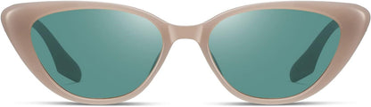 Retro Vintage Narrow Cat Eye Sunglasses for Women Men 90s Small Chic Style Trendy Sunnies UV400 Protection FZN7514