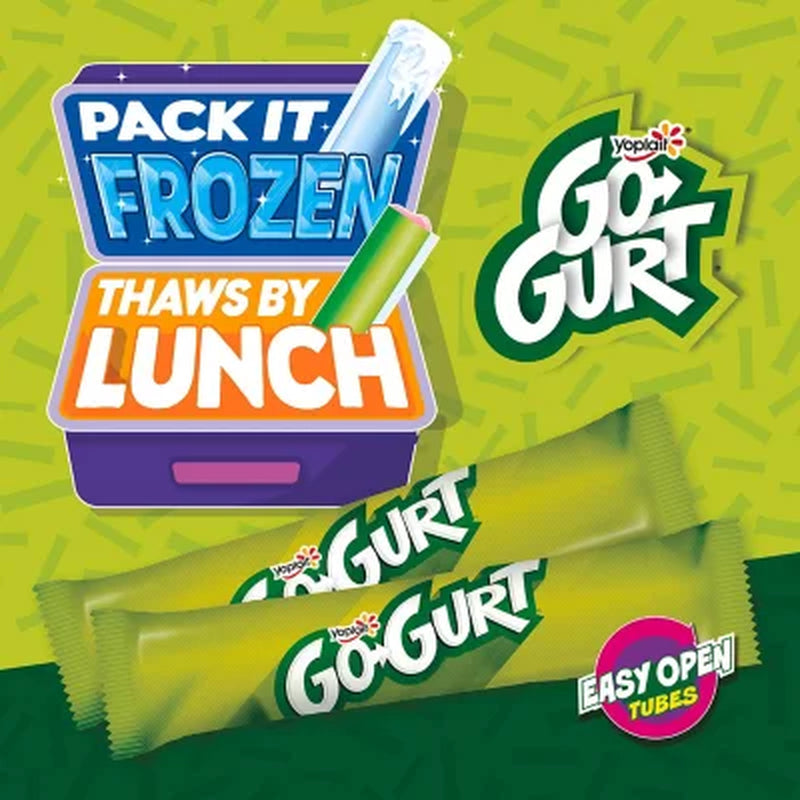 Yoplait Go-Gurt Kids Nonfat Yogurt Variety Pack, 2 Oz., 32 Ct.