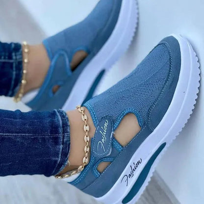 Women Shoes Sneakers Woman Tennis Shoes Canvas Shoe Female Casual Shoes Ladies Sport Shoes Platform Sneaker Hollow Out Shoes