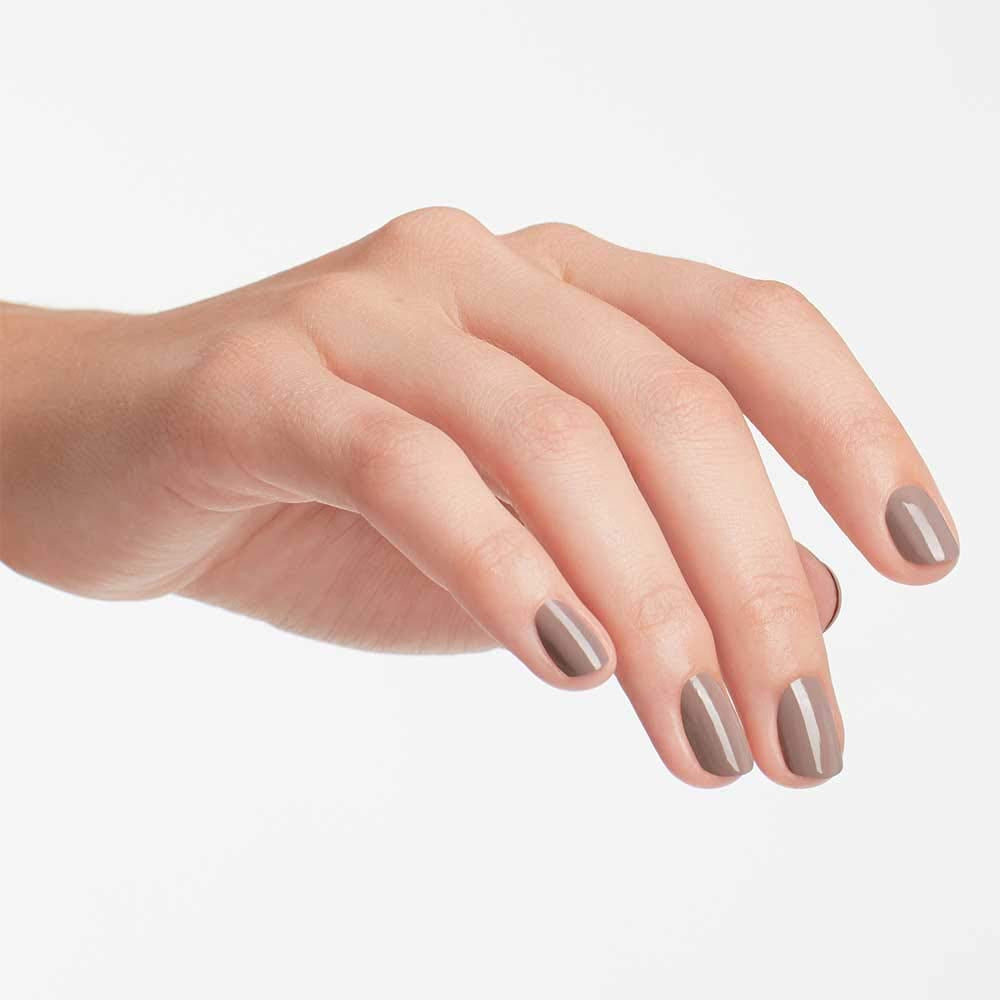 OPI Nail Lacquer Nail Polish | Opaque Light White & Gray Crème Chip Resistant Nail Polish | Vegan, Fast Drying, Streak Free