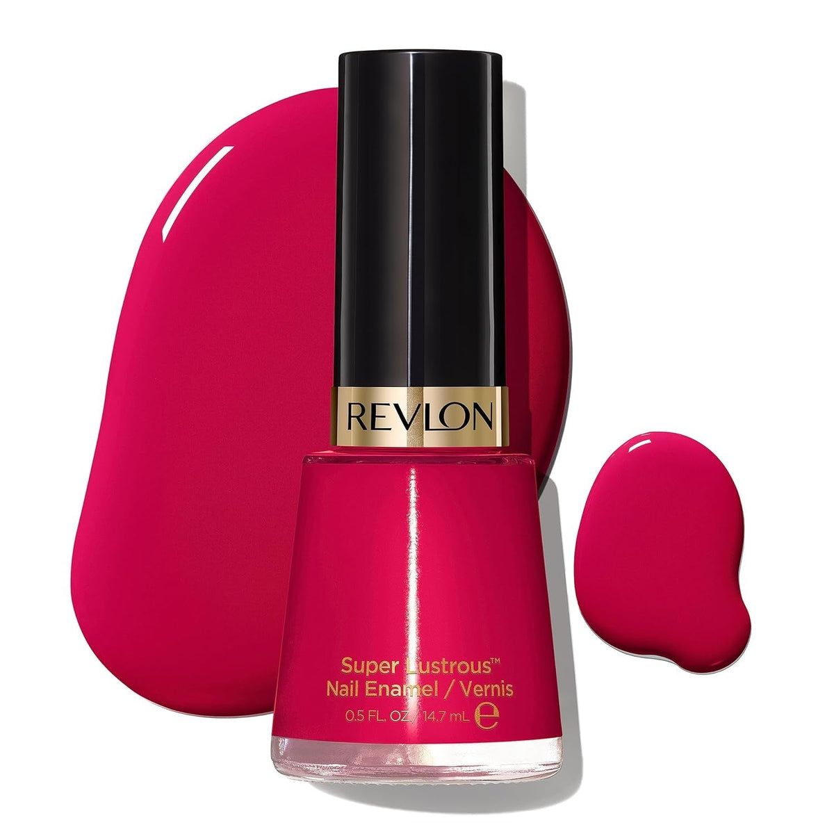 Super Lustrous Nail Polish, Chip-Resistant & Longwear Formula, High Shine Finish, 270 Cherries in the Snow, 0.5 Fl Oz