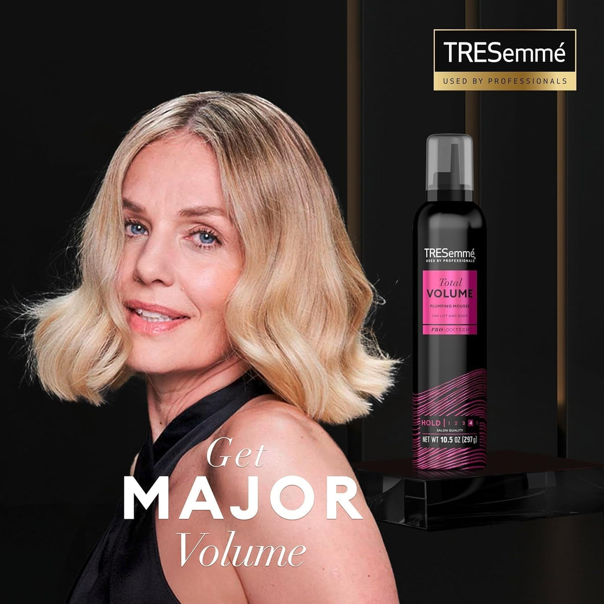 Plumping Mousse Amplified Volume for 24H Lift and Body with Pro Lock Technology 10.5 Fl Oz