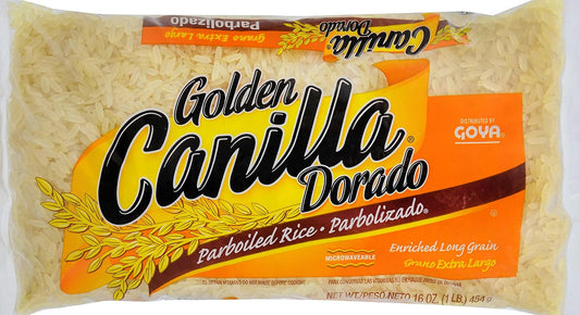 Golden Canilla Long Grain Parboiled Rice, 1 Pound