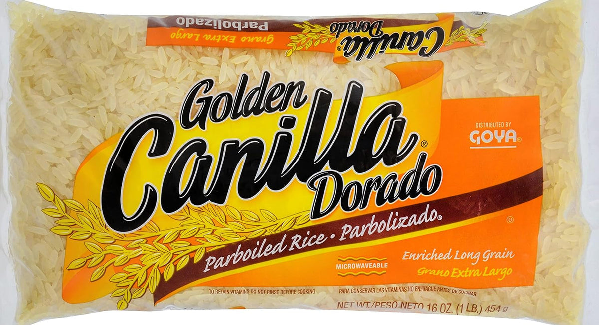 Golden Canilla Long Grain Parboiled Rice, 1 Pound