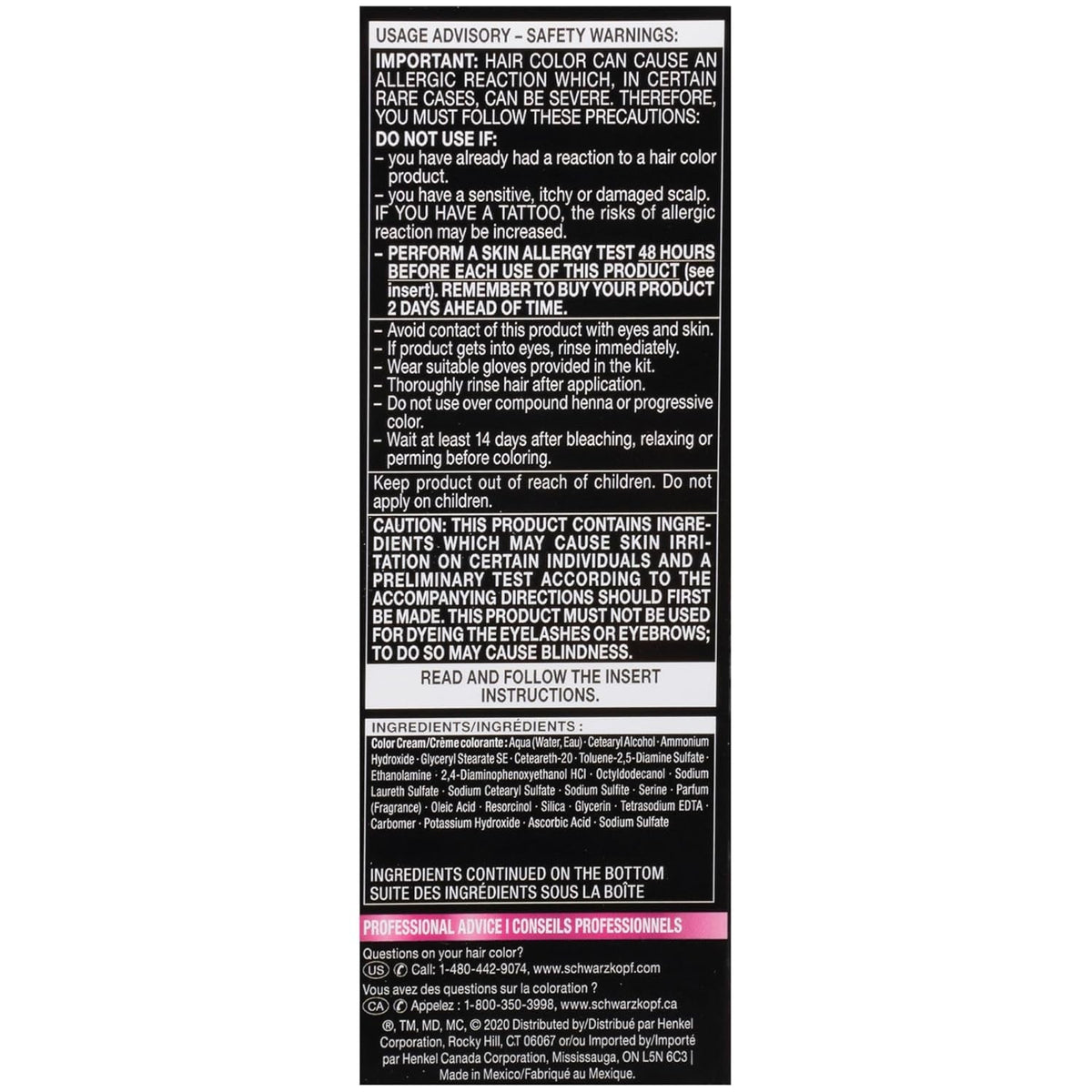 Color Ultime Hair Color, 1.4 Sapphire Black, 1 Application - Permanent Black Hair Dye for Vivid Color Intensity and Fade-Resistant Shine up to 10 Weeks