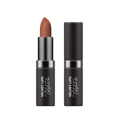 Coco La Rue Creamy Velvet Lipstick Lustrous Mauve Lipstick, High-Shine Plumping Lip Balm, Hydrating Lip Color (CLR-C 290 Taupe)