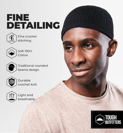 Kufi Hat - Kufi Hats for Men Muslim, Turkish Kufi Cap